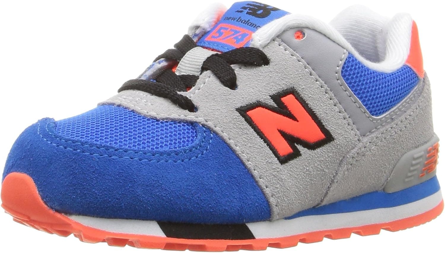 New Balance Kids' 574 Fashion Sneaker Cut Paste (Inf) Running Shoe