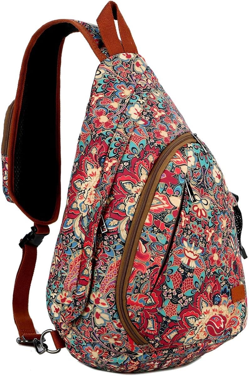 Baosha Sling backpack Crossbody Shoulder Chest Bag Travel Hiking Daypack for Women XB-04