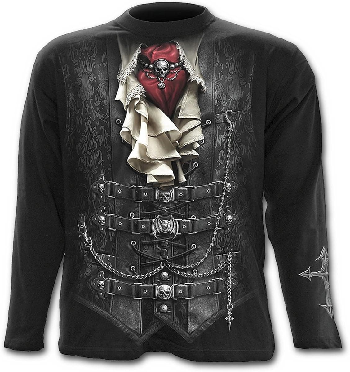 Spiral t-Shirt Men's - Waisted T057M301