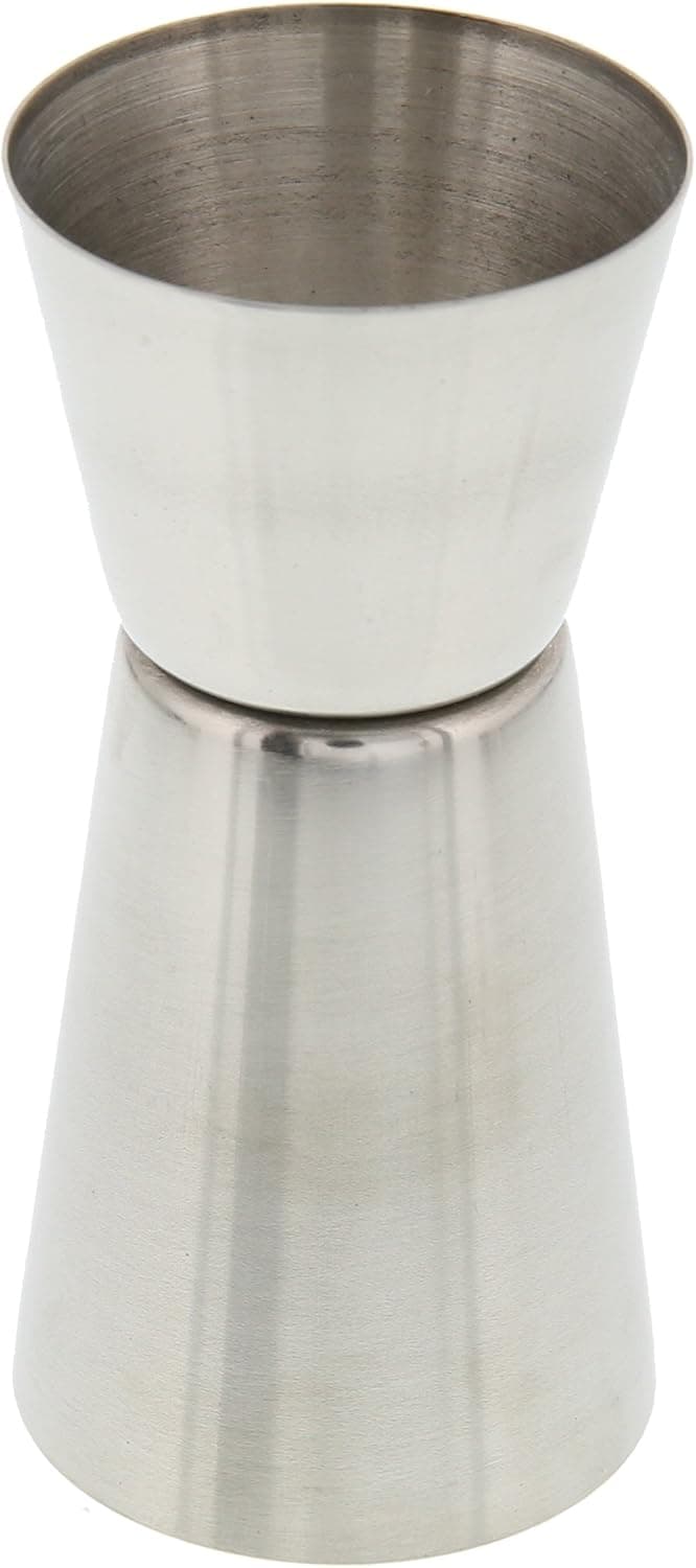 Cocktail Jigger - Steel Shot Cup - 1.5 x 3.25 x 1.5 inches