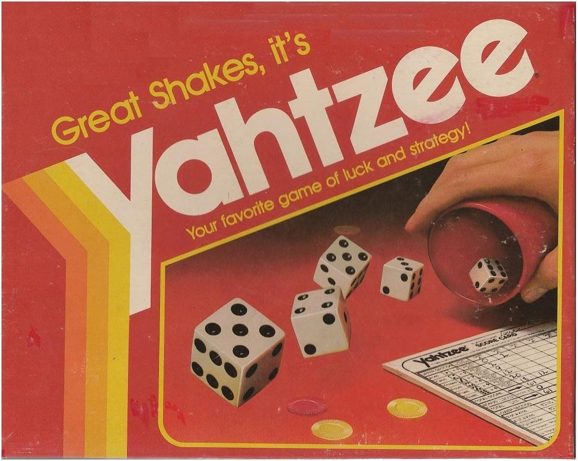 Yahtzee By Milton Bradley [1982]