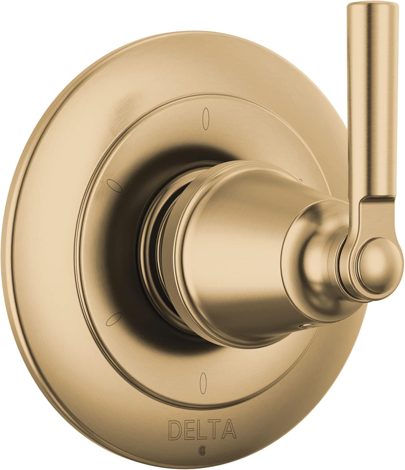 Delta Faucet Saylor Gold 6-Setting Shower Handle Diverter Trim Kit, Diverter Valve Trim Kit, Shower Diverter Kit, Champagne Bronze T11935-CZ (Valve Not Included)