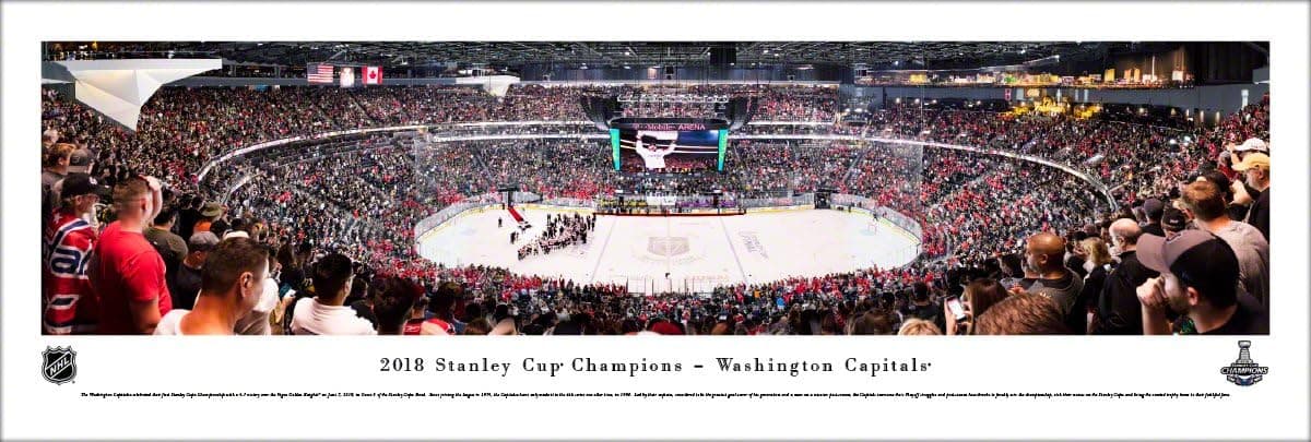 2018 Stanley Cup Champions, Washington Capitals - NHL Posters, Framed Pictures and Wall Decor by Blakeway Panoramas