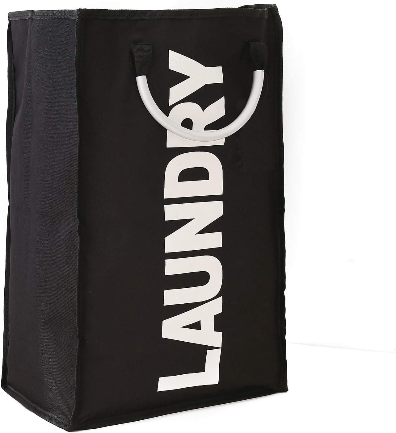 Collapsible waterproof Laundry Hamper,YINGZEN Dirty Clothes Laundry Basket with Handles, Durable Oxford Fabric Foldable Portable Storage Basket,45L
