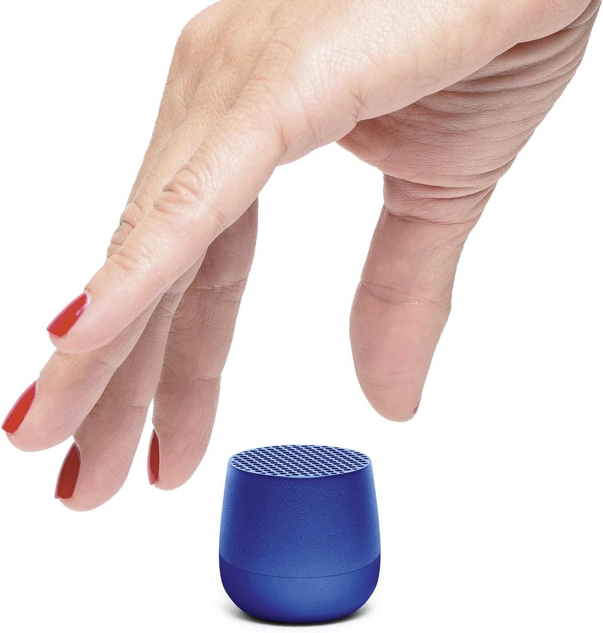 Lexon MINO - Ultra Portable Bluetooth Speaker & Selfie Remote - Rechargable (Dark Blue)