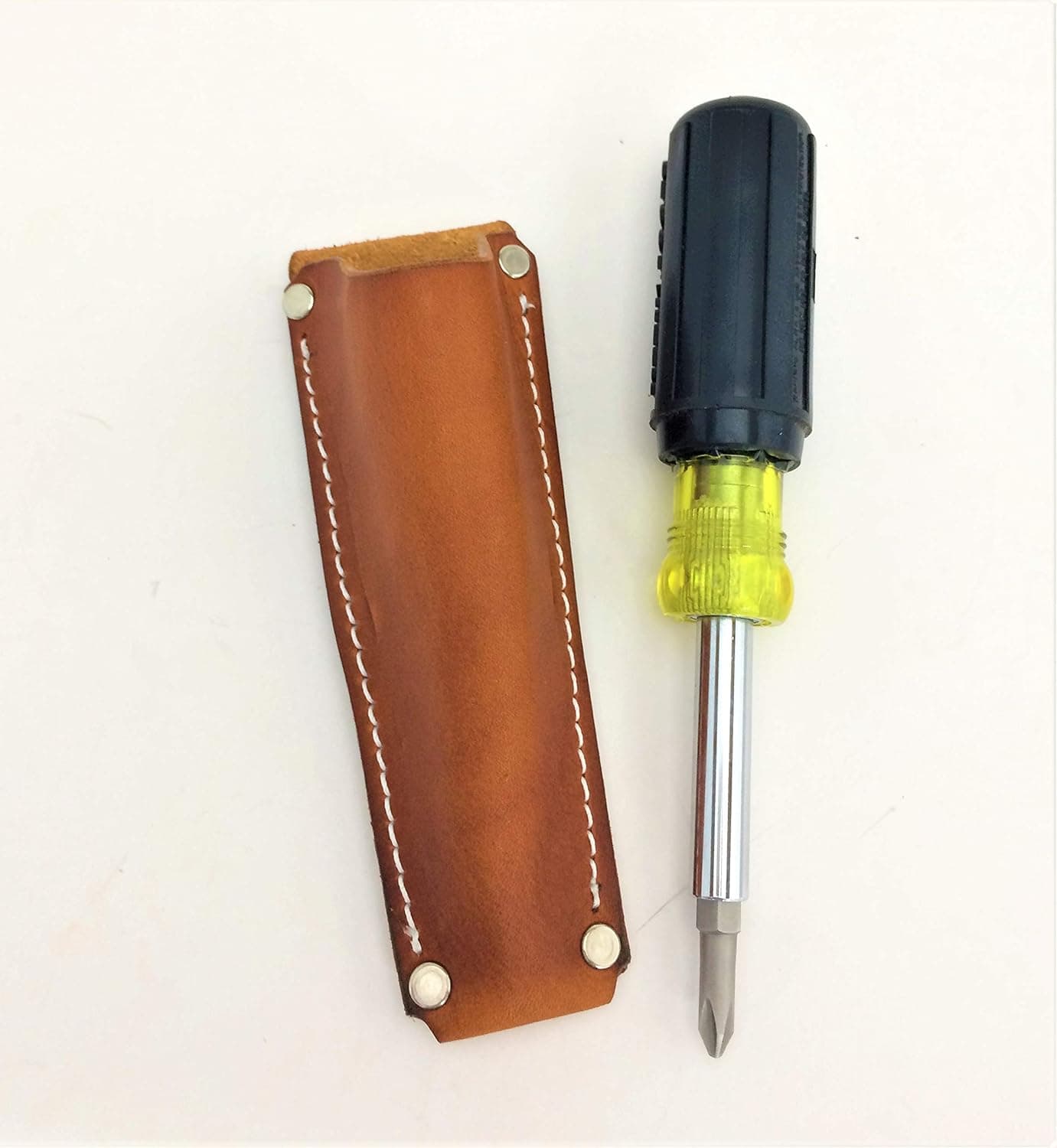 Multi-Tool Screwdriver Holster (Saddle Tan)