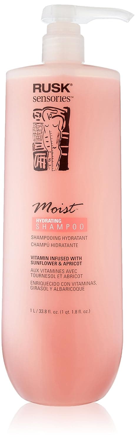 RUSK Sensories Moist Sunflower and Apricot Hydrating Shampoo, 33.8 fl. oz.
