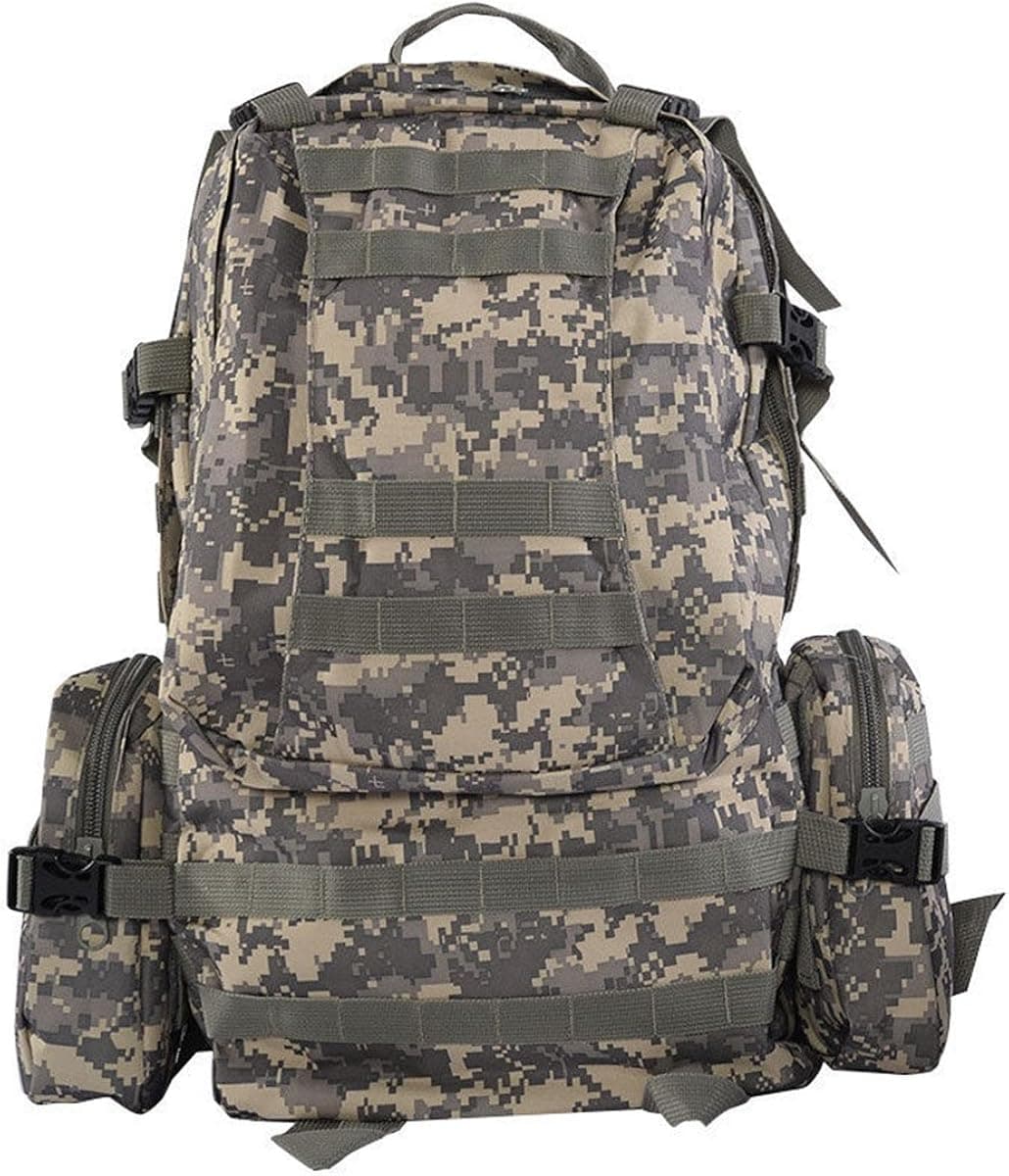 Goplus New 55L Outdoor Military Tactical Backpack Rucksack Camping Bag Hiking Backpack