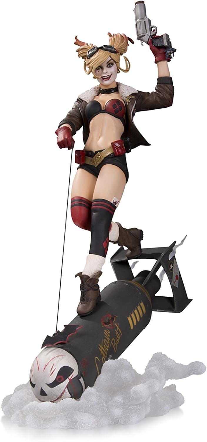 DC Collectibles Bombshells Harley Quinn Deluxe Statue