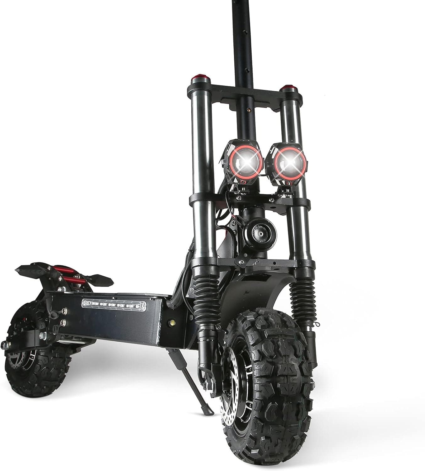 Electric Scooter Adults, 5600W Dual Motor Max Speed 50MPH, 60V33AH Lithium Battery 60Miles Range, 11" Vacuum Off-Road Tire, Outdoor High Power Dual Drive Motor Scooters(T88 Plus)