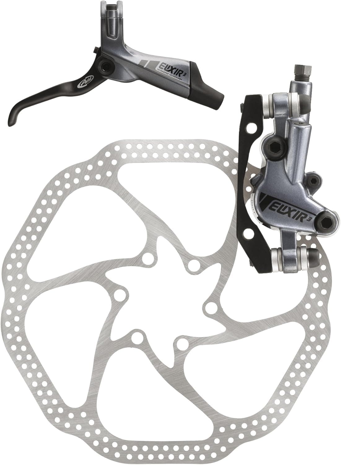 Avid Elixir 3 Front Disc Brake with Left Lever (160mm HS1 Rotor, 850mm Hose)