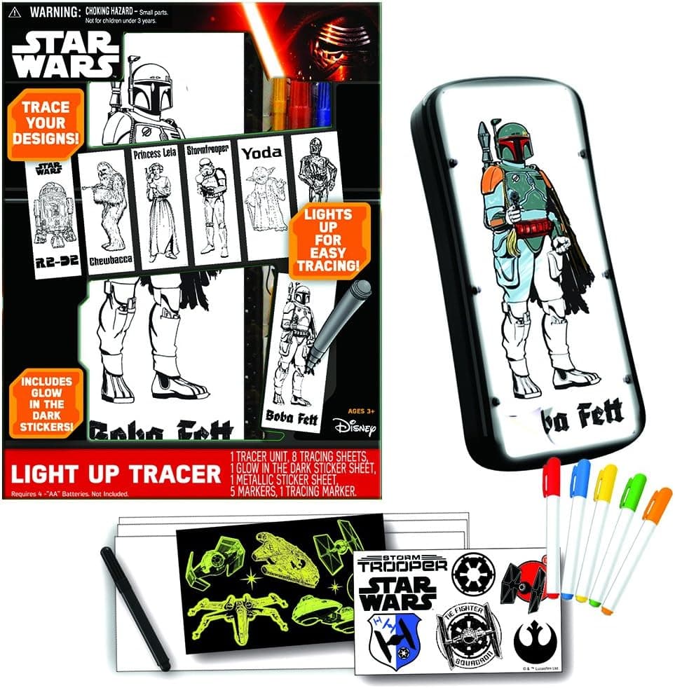 STAR WARS Light Up Fun Tracer Play Set