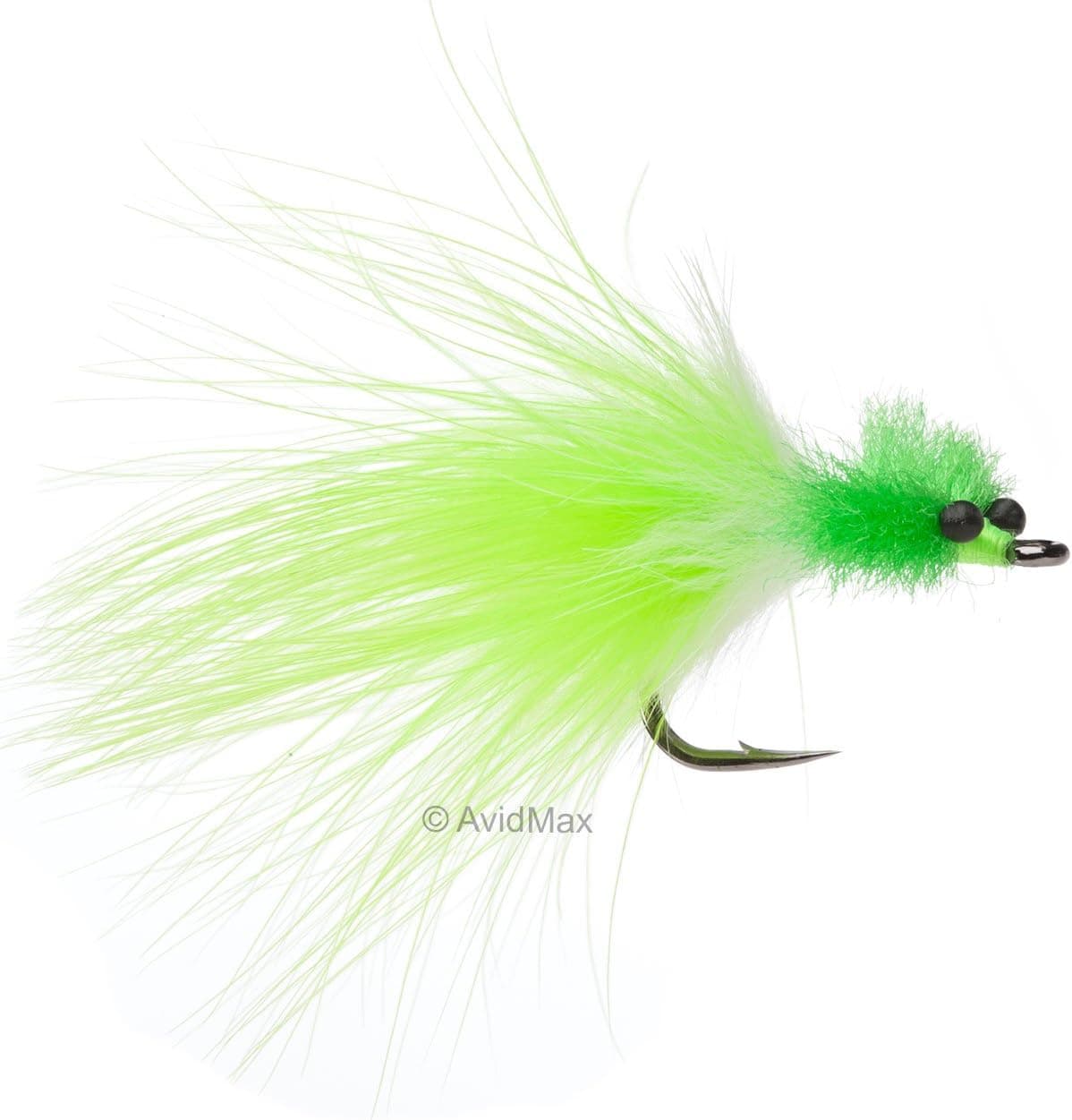 Umpqua Tarpon Toad II Chartreuse Small 2 Pack