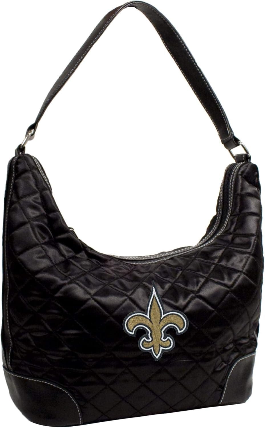 Littlearth NFL New Orleans Saints Team Color Quilted Hobo