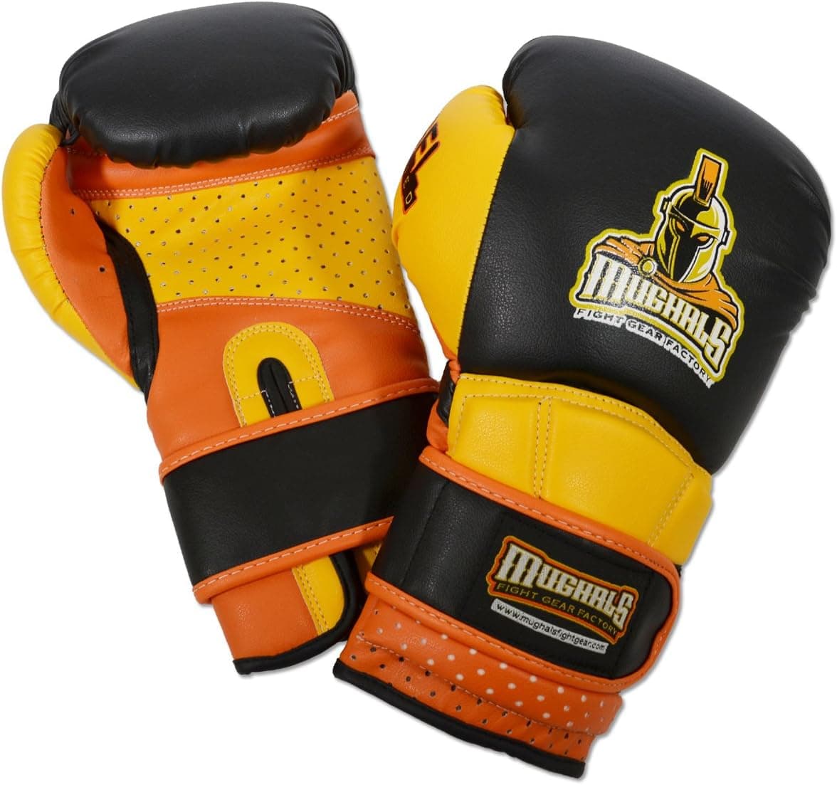 Ring to Cage Molded-Foam and Gel-Lined Training Boxing Gloves