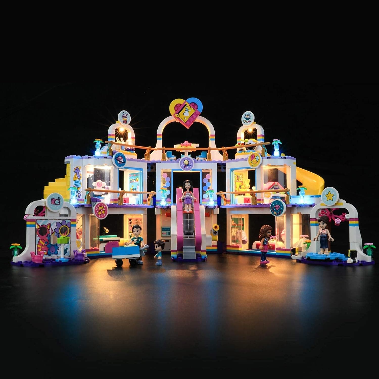 BRIKSMAX Led Lighting Kit for Heartlake City Shopping Mall - Compatible with Lego 41450 Building Blocks Model- Not Include The Lego Set