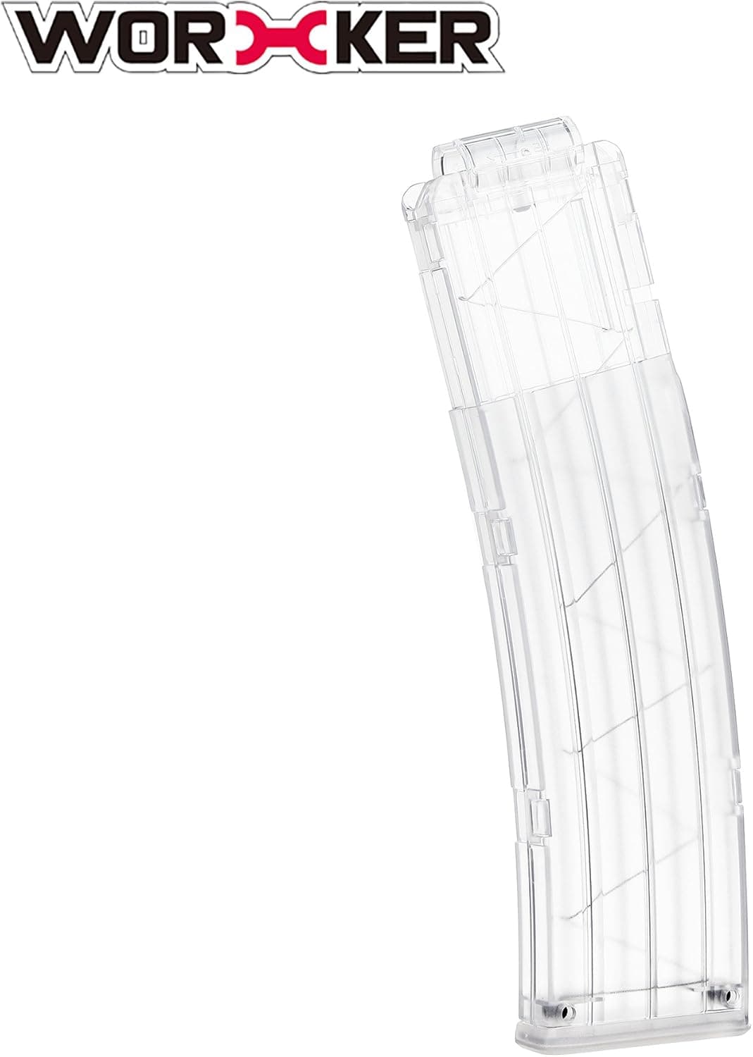 Wyswyg Worker Modification 22 Darts Banana Magazine Quick Reload Clip for Nerf Blasters Toys (Clear)