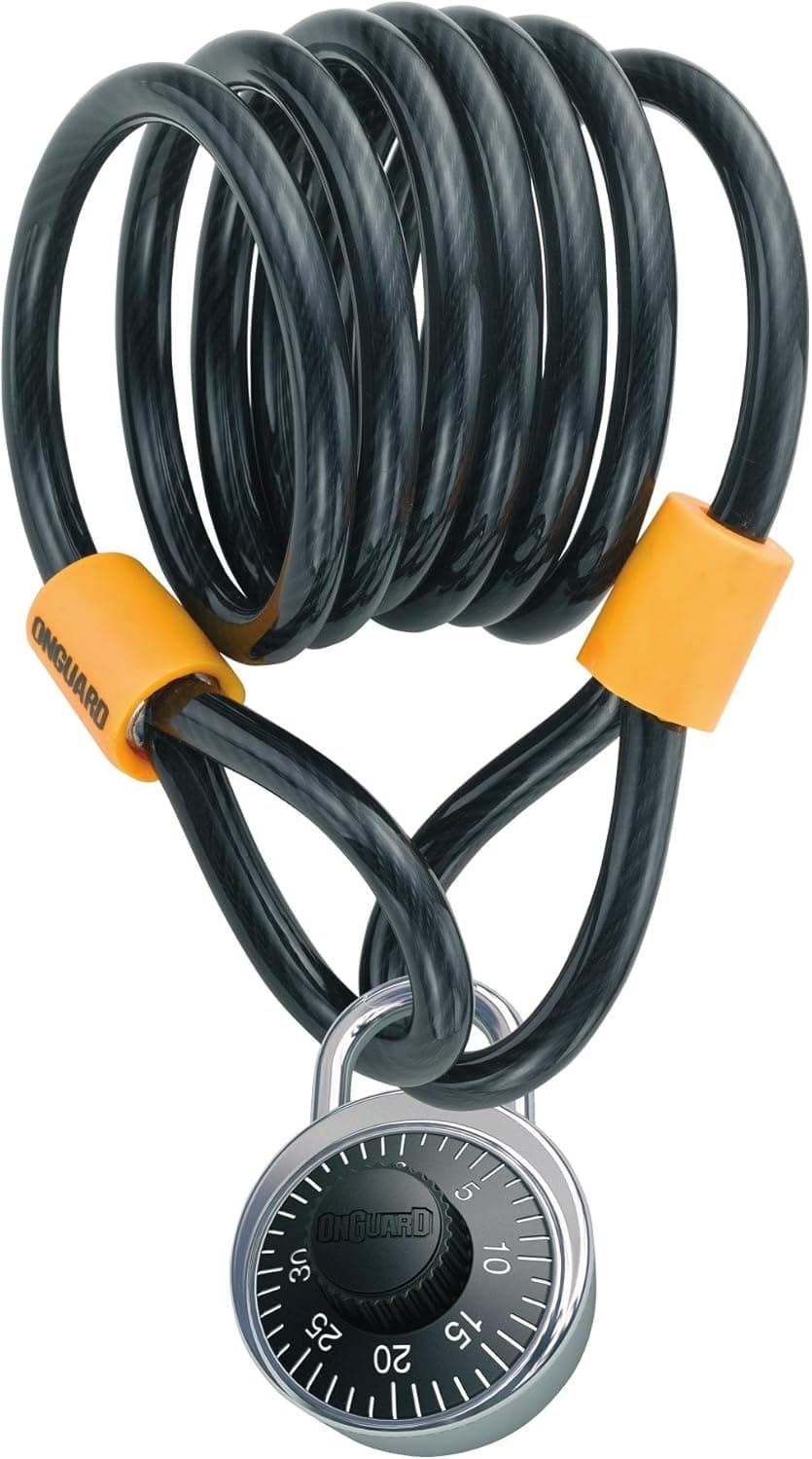 OnGuard Doberman Combo 5034 Bicycle Cable Lock