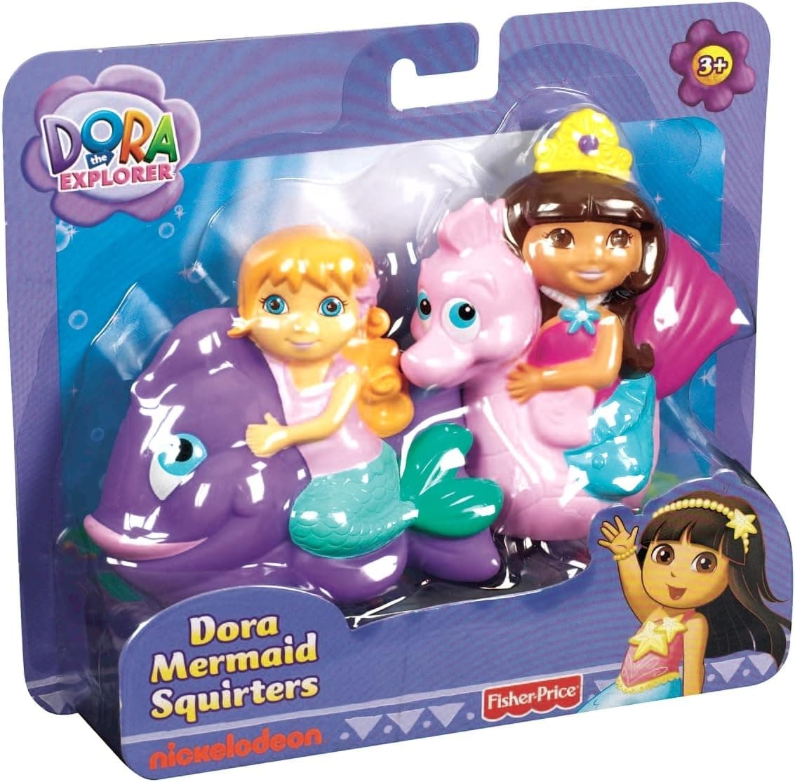 Fisher-Price Dora The Explorer Mermaid 2-Pack Squirters