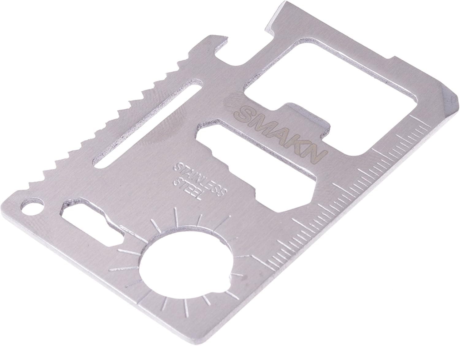 SMAKN 11 Function Credit Card Size Survival Pocket Tool