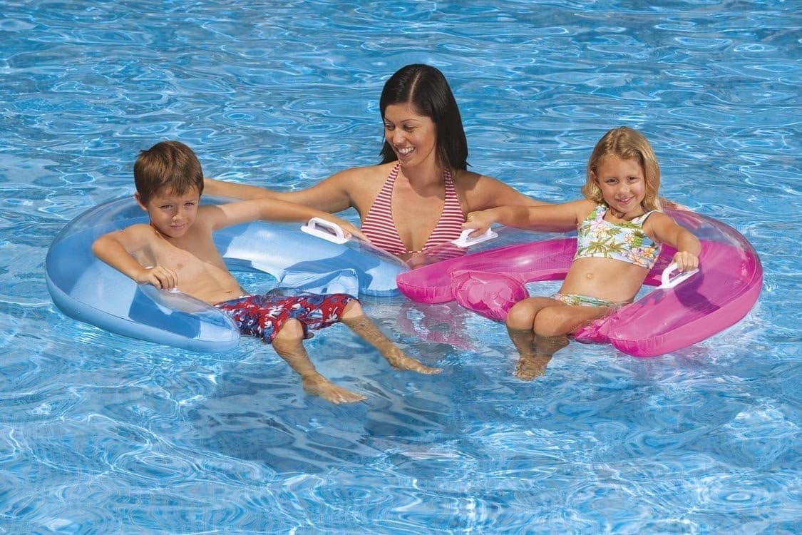 Pink Sit-N-Float Pool Chair