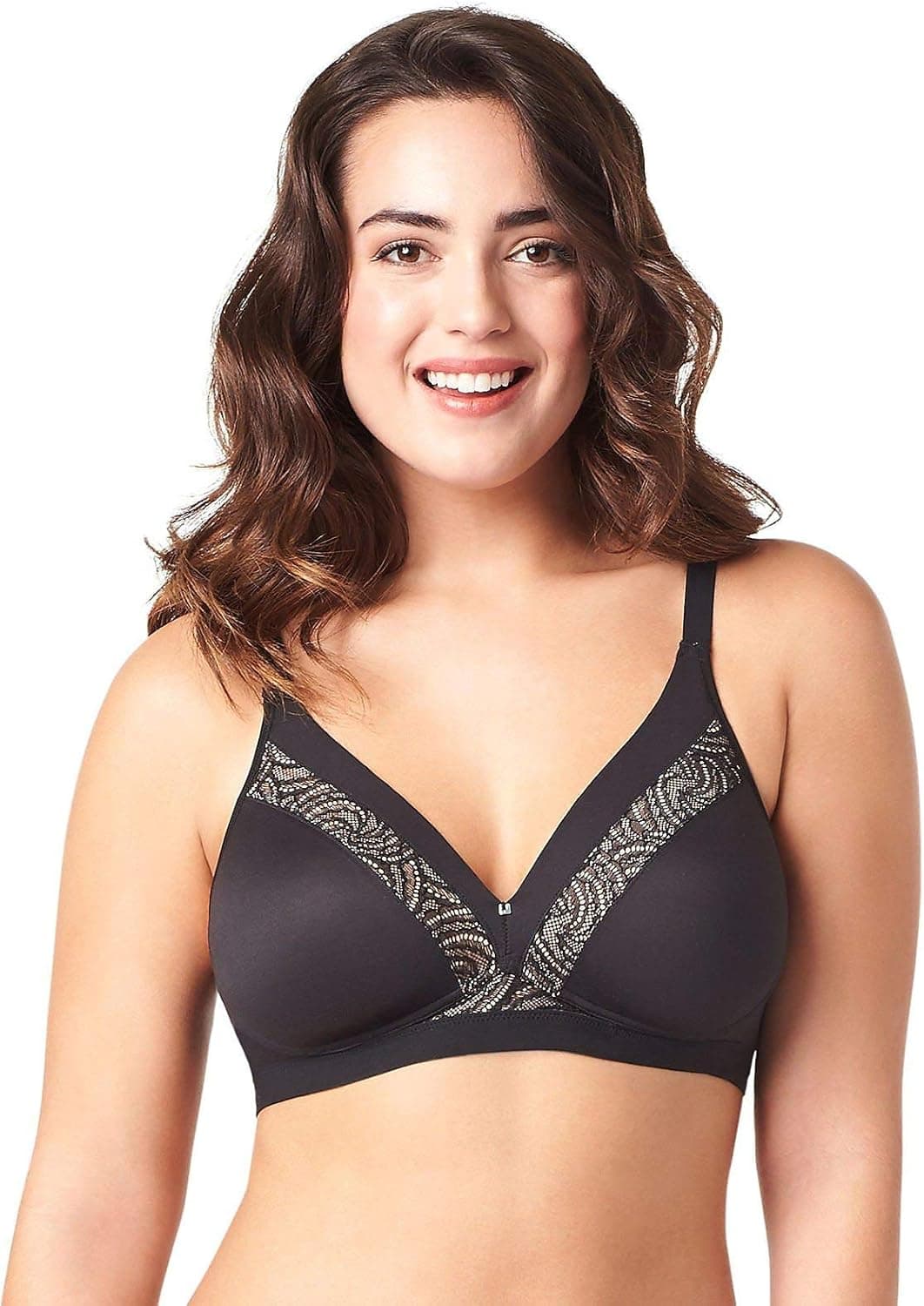 Olga Women's Plus Size Cloud 9 Wire Free Triangle Bra