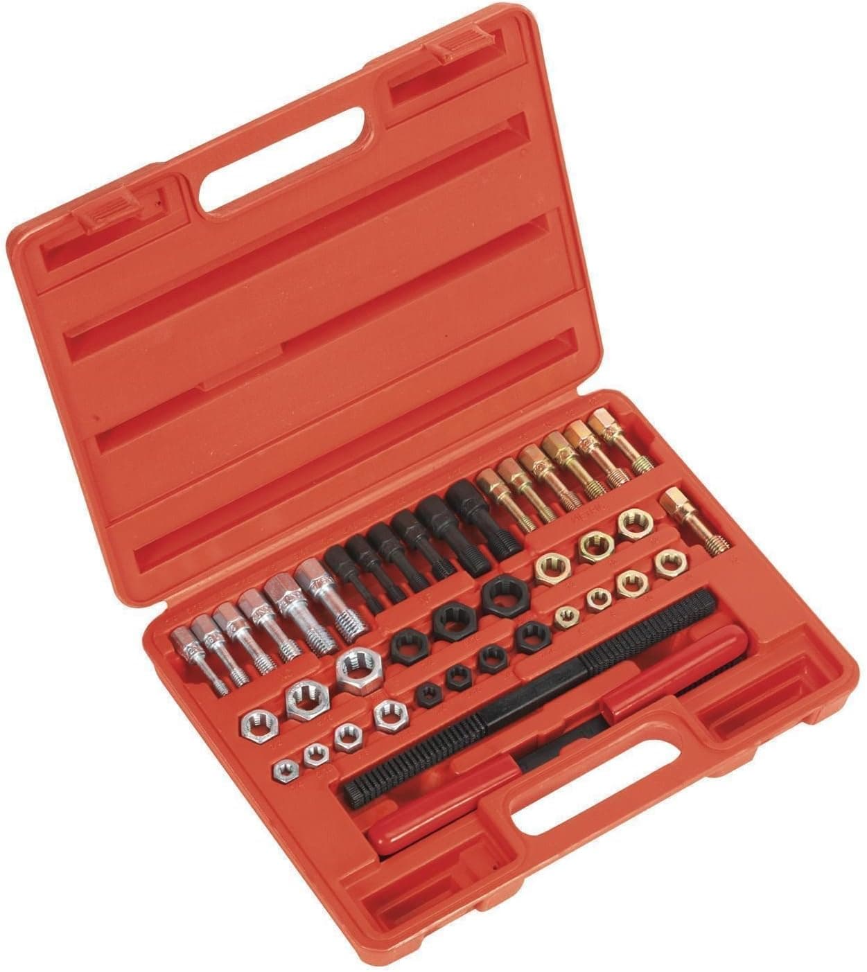Qbace Re Threading Tool Set Kit Metric Sizes UNF and UNC - 42pc