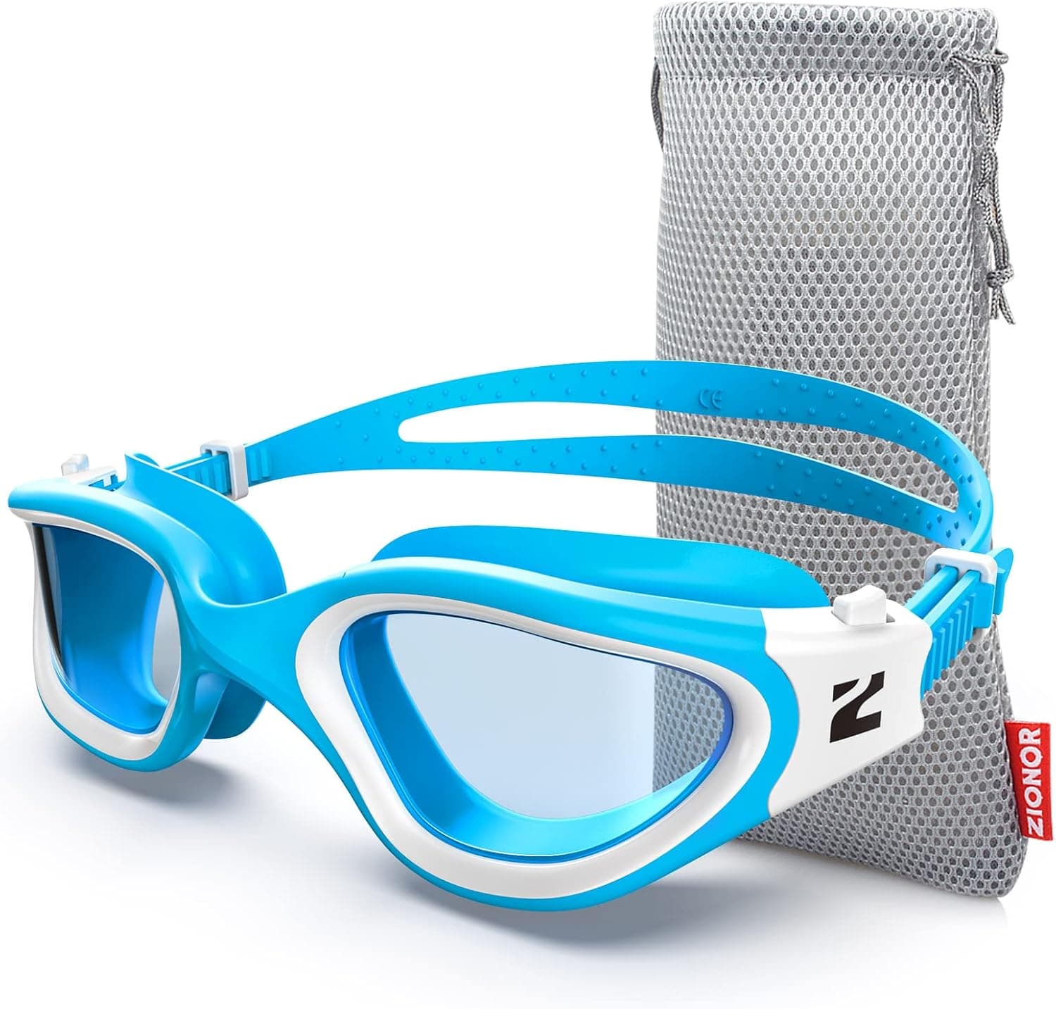 ZIONOR Kids Swim Goggles, G1MINI SE Anti-fog Swimming Goggles for Kid Child 6-14