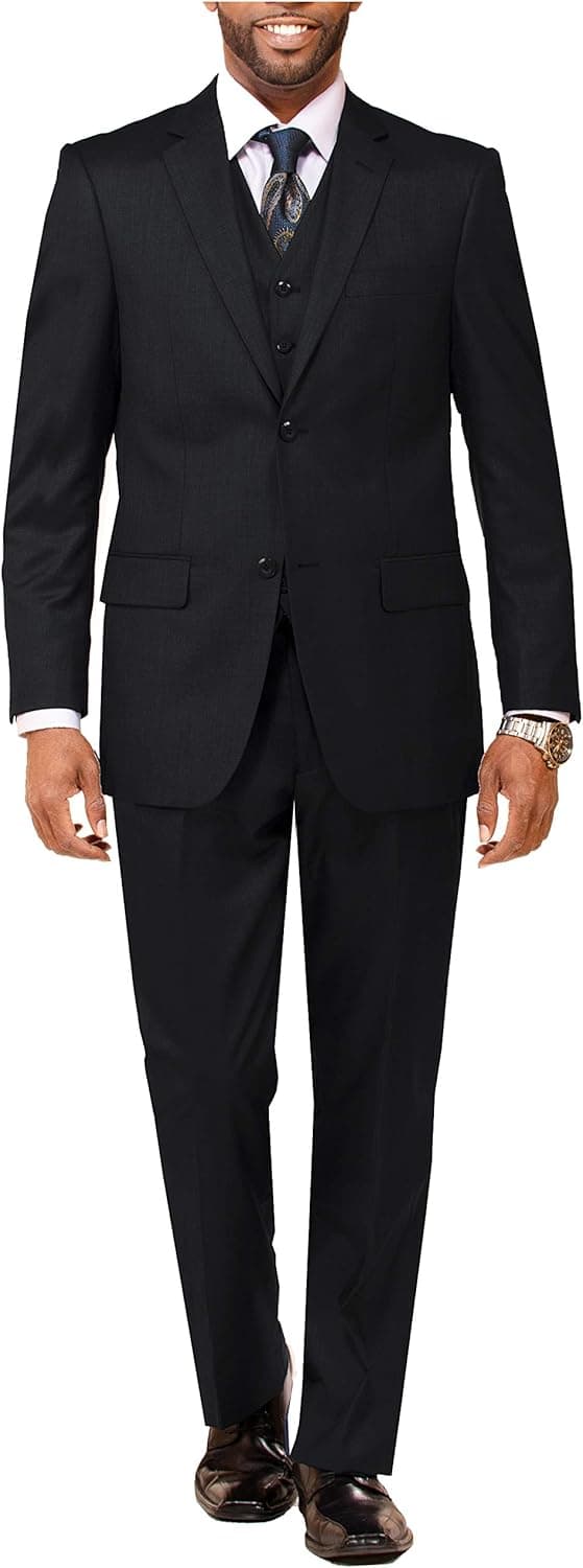 Mens Suit Classic Fit 2 & 3 Piece Suit for Men and 2 Piece Suit for Wedding Regular fit Big and Tall