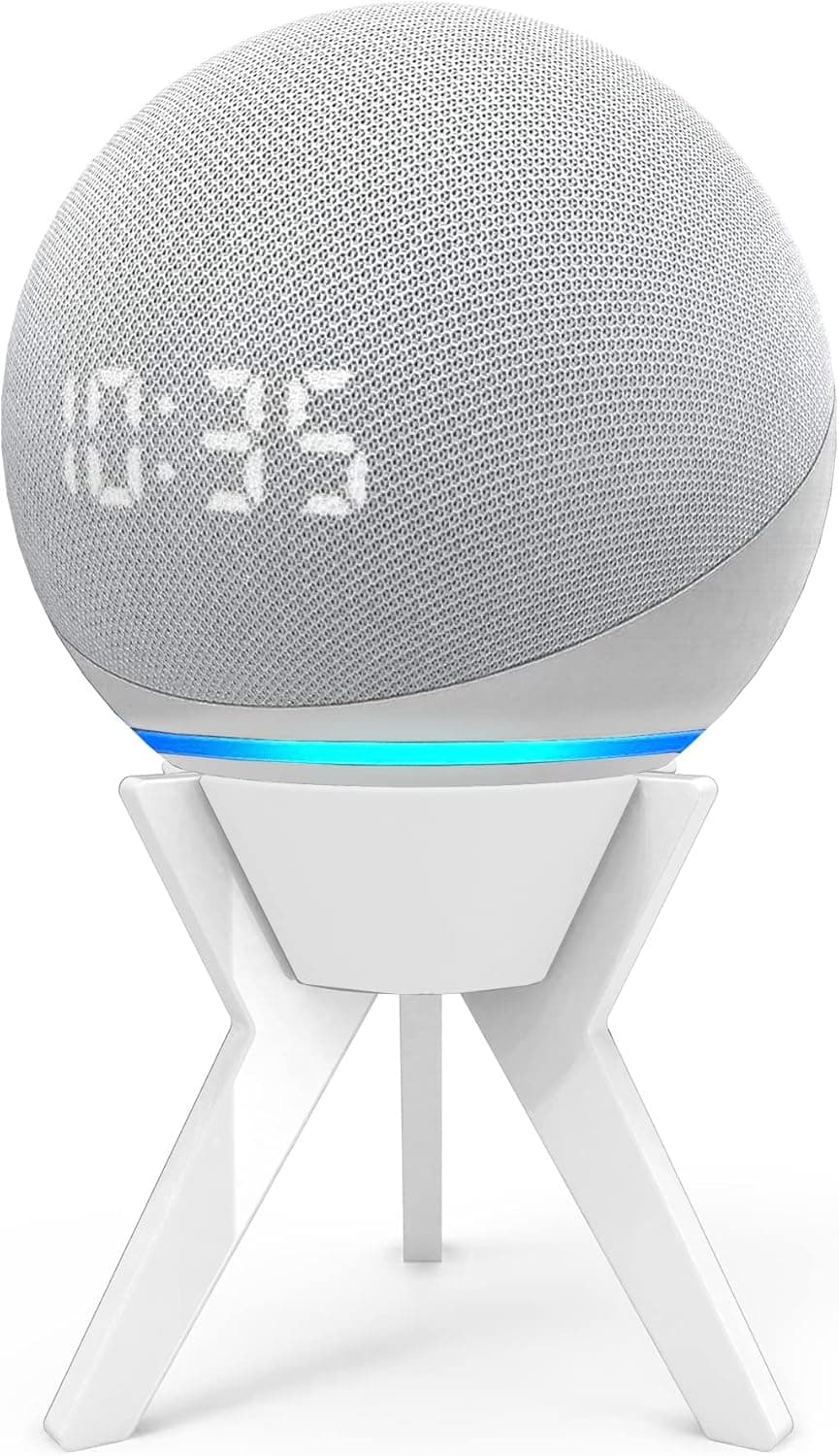 Hobby Built Smart Hub Device Stand, Resin Tripod Base, Works with All Echo Dot Generations, Nest and Home Mini, and The Home Pod Mini