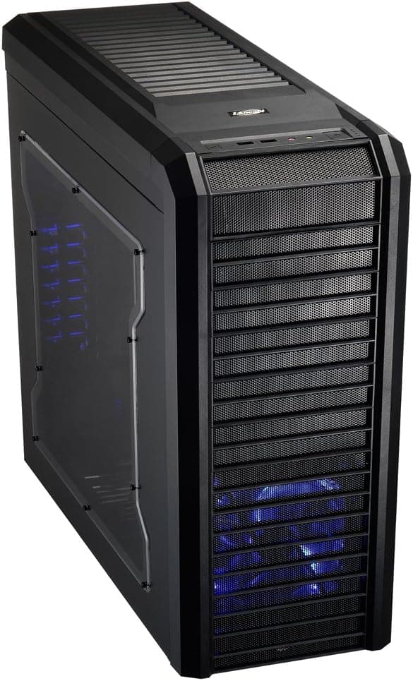 LIAN LI Lancool PC-K62 Black Plastic Mesh ATX Mid Tower / Computer Case