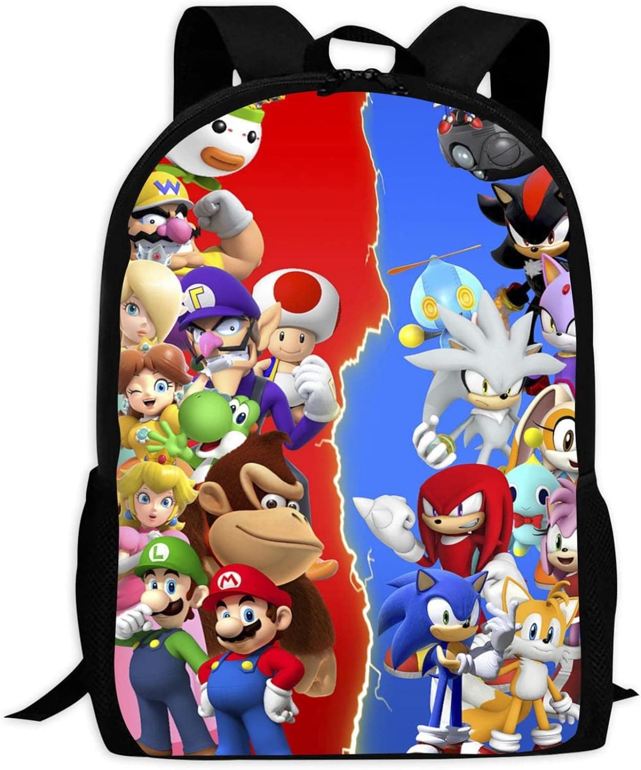 Cartoon Backpack For Boys Girls 3D Printed Bag for School Travel Outdoor Laptop Backpack Daypack Bookbag