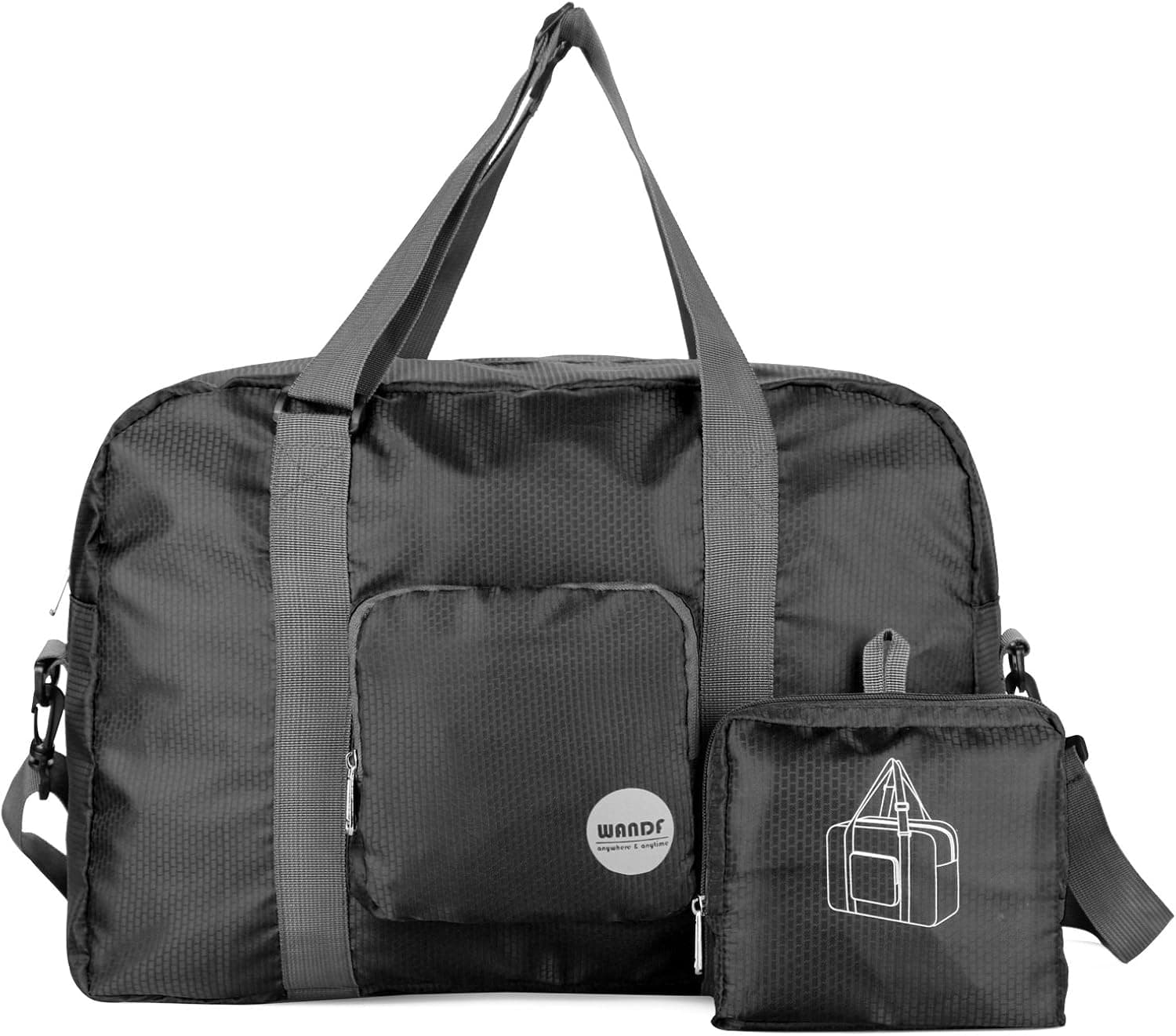 Packable Travel Duffle Bag Tote Carry on Luggage Foldable Weekender Gym Sports Duffel Bag