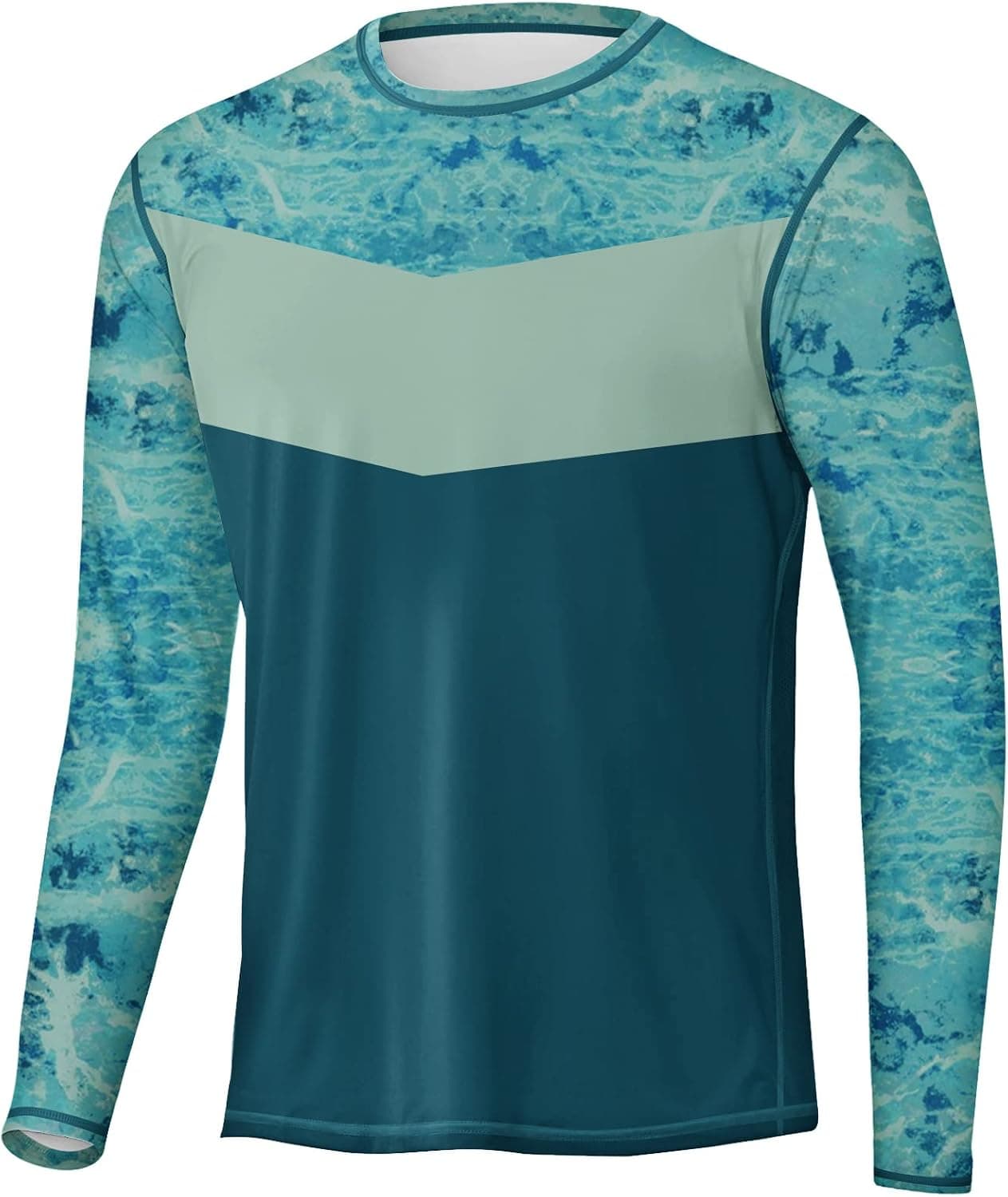 StunShow Fishing Shirt for Men Long Sleeve Sun Protection UPF 50+ Moisture Wicking T-Shirts