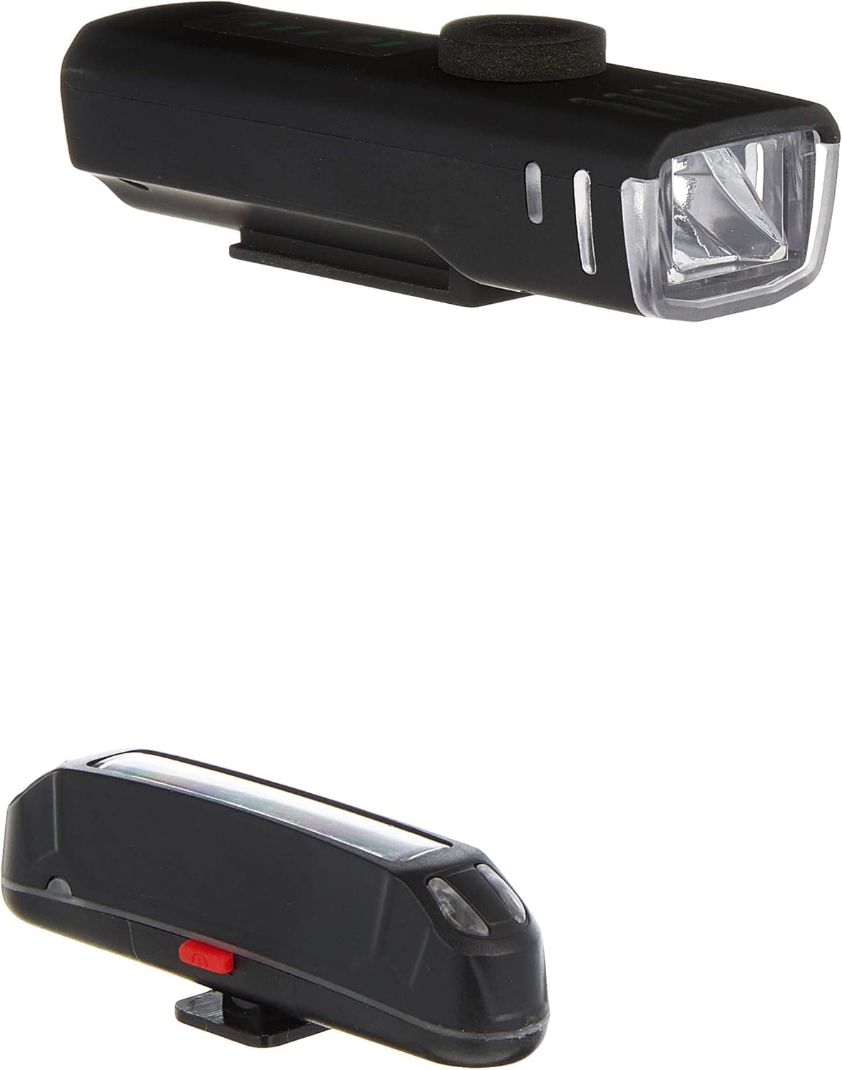 GPMTER LED Bike Front and Back Light Set, USB Rechargeable, 400 Lumen Super Bright Bicycle Headlight and Rear Tail Lights, Fits All Bicycles, Mountain, Road, MTB for Cycling Safety