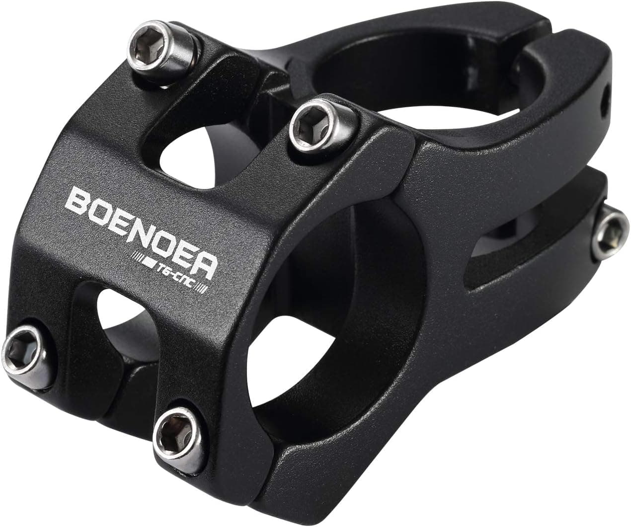 Boenoea 31.8 Stem 35mm 45mm Bike Stems Aluminum Alloy Mountain Bike Short Handlebar Stem for Road Bike MTB BMX Fixie Gear