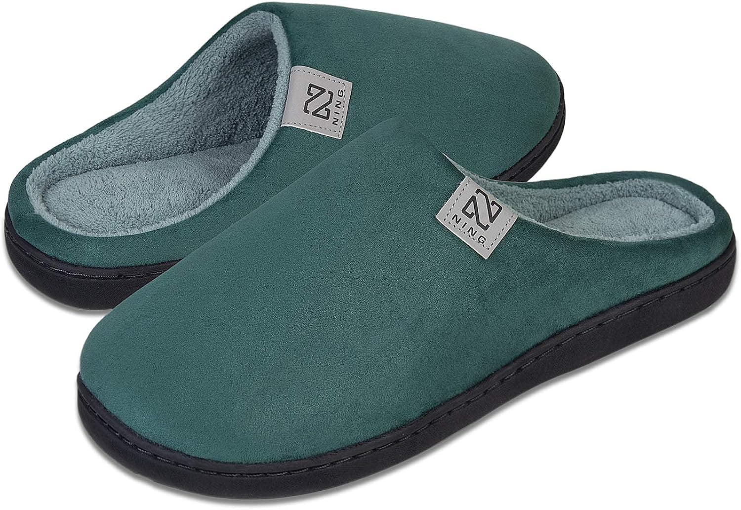 WateLves Men's and Women's Classic Memory Foam Slippers Comfort Plush Lining House Shoes for Indoor & Outdoor