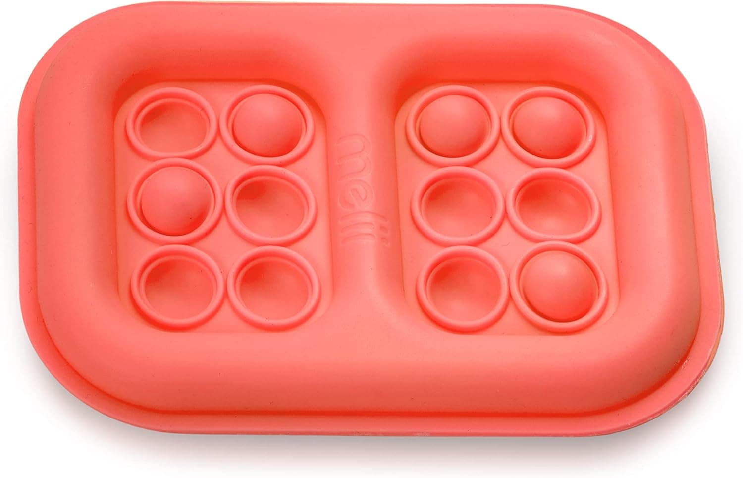 melii Pop-It Fidget Toy Ice Pack for Kids Lunch Boxes (1 Pack, Pink)