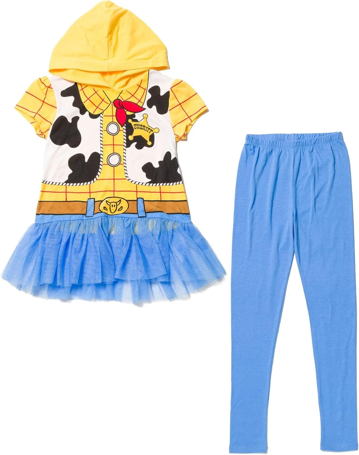 Disney Pixar Toy Story Minnie Mouse Mickey Mouse Winnie the Pooh Baby Girls T-Shirt and Leggings Outfit Set Infant to Big Kid