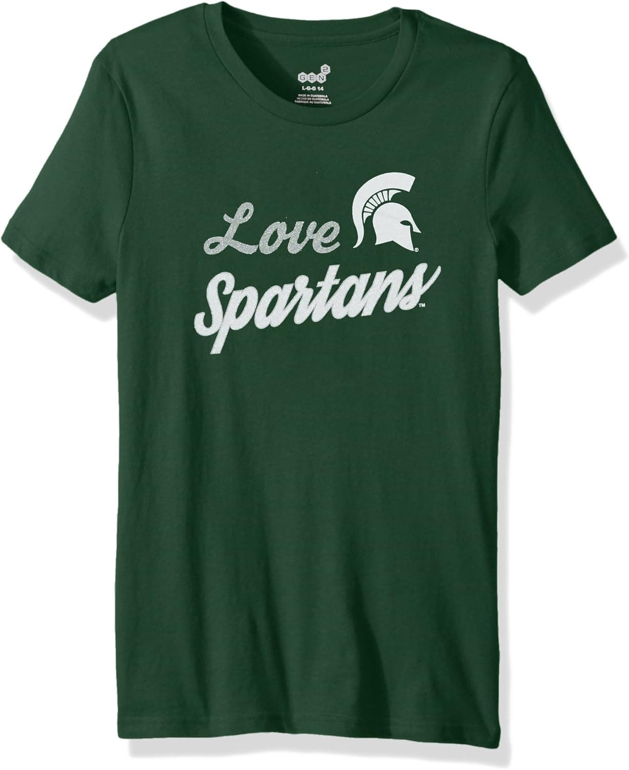 NCAA Girls Outerstuff "Live Love Team" Short Sleeve Tee