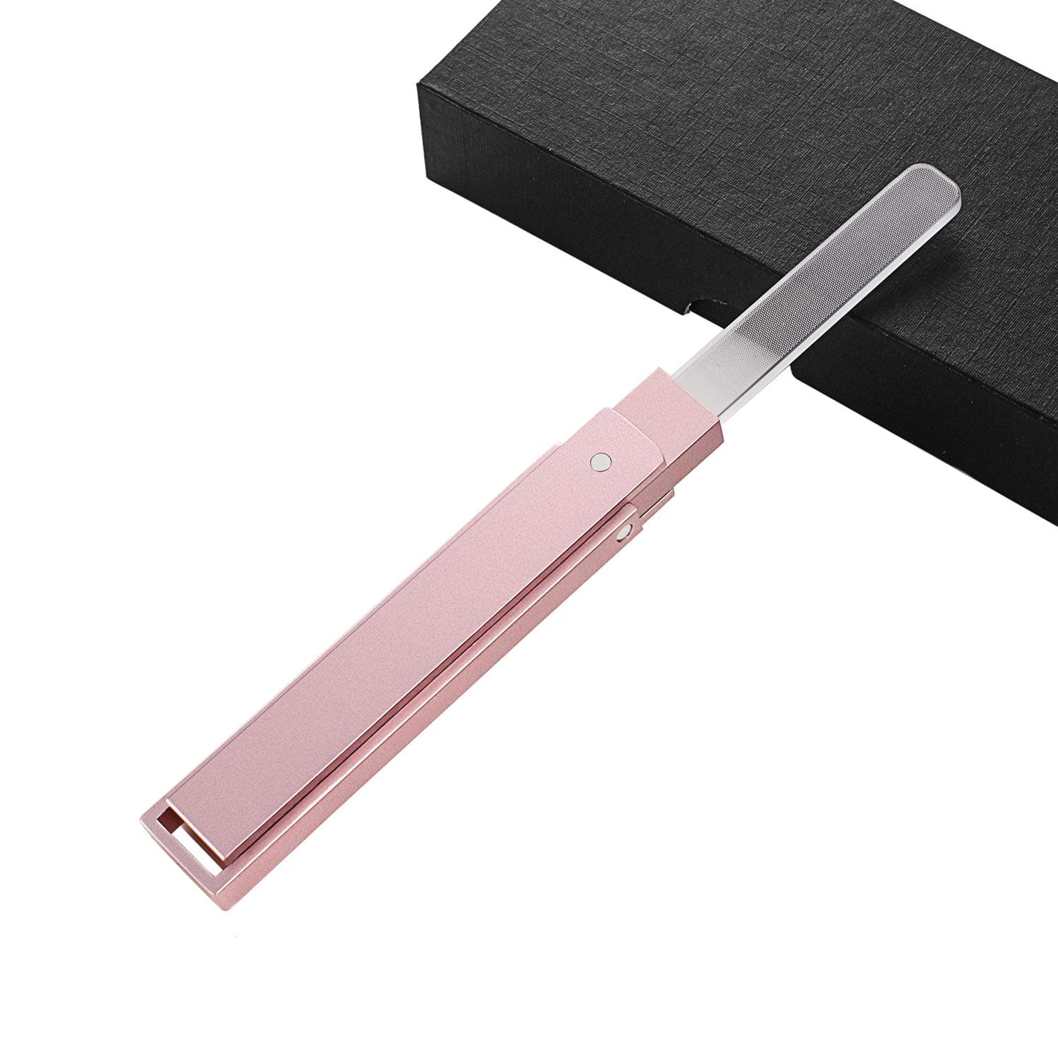 Nano Glass Nail Files,Crystal Nail Shine Buffer Polisher for Natural Fingernails Toenails,Professional Manicure & Pedicure - Great for Natural, Gel, Acrylic, Fake, Gelish and Clear Nails