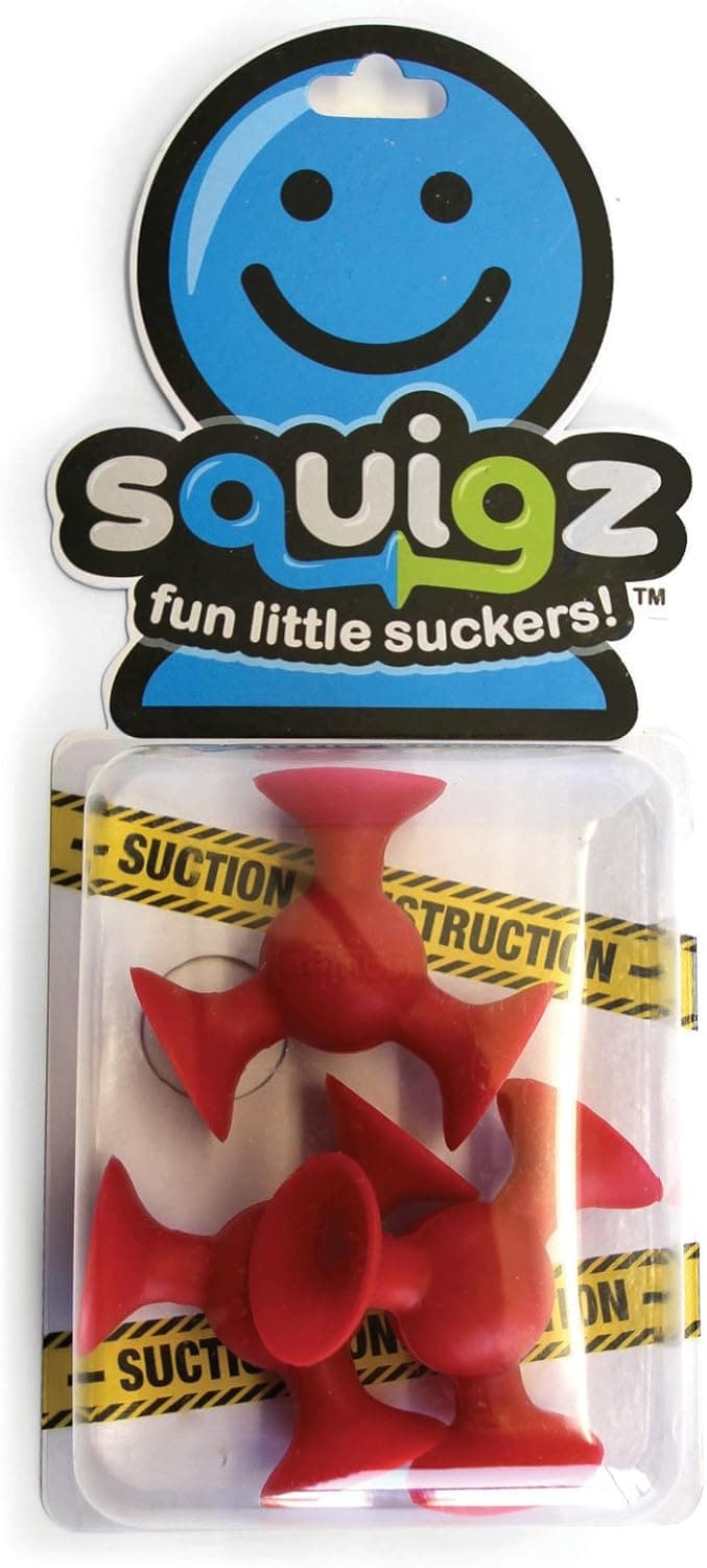 Fat Brain Toys Squigz Gobnob - Add on Set of 3 Bath Toys for Ages 3 to 8