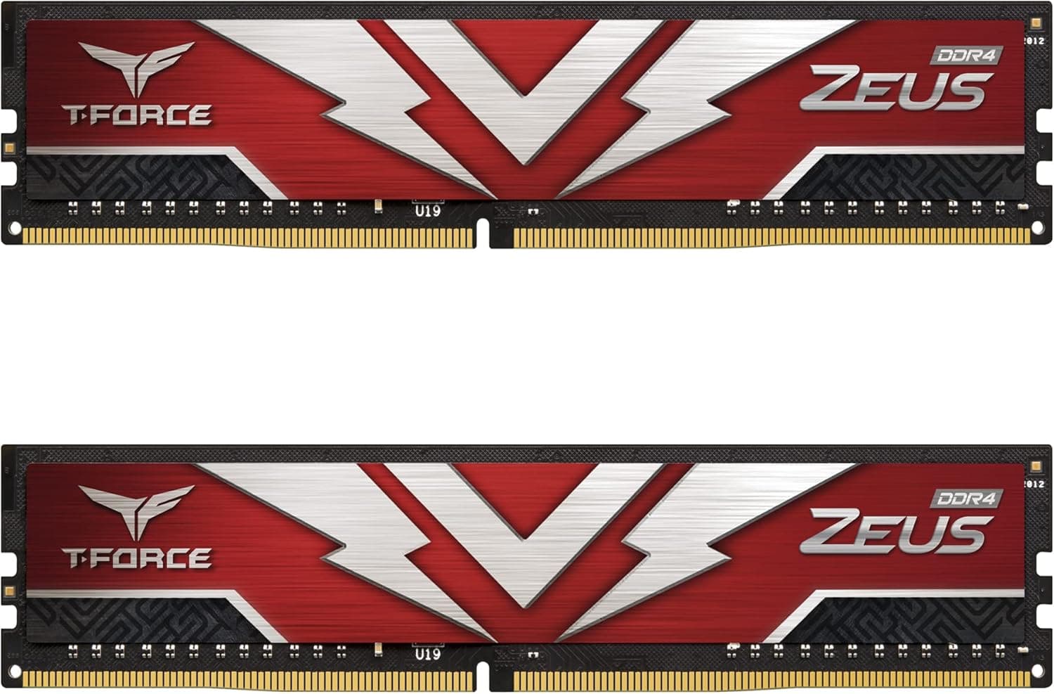 TEAMGROUP T-Force Zeus DDR4 16GB Kit (2 x 8GB) 3000MHz (PC4 24000) CL16 Desktop Gaming Memory Module Ram - TTZD416G3000HC16CDC01