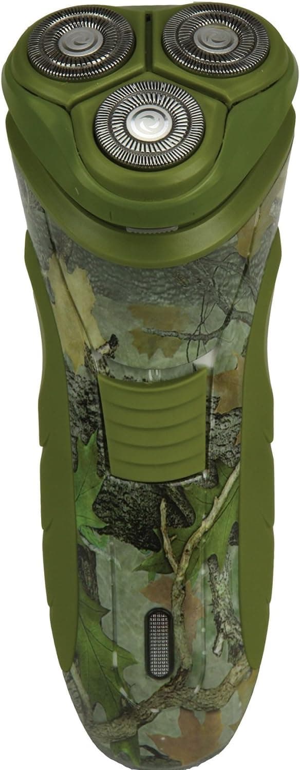 River's Edge Rechargeable Electric Razor, Camo