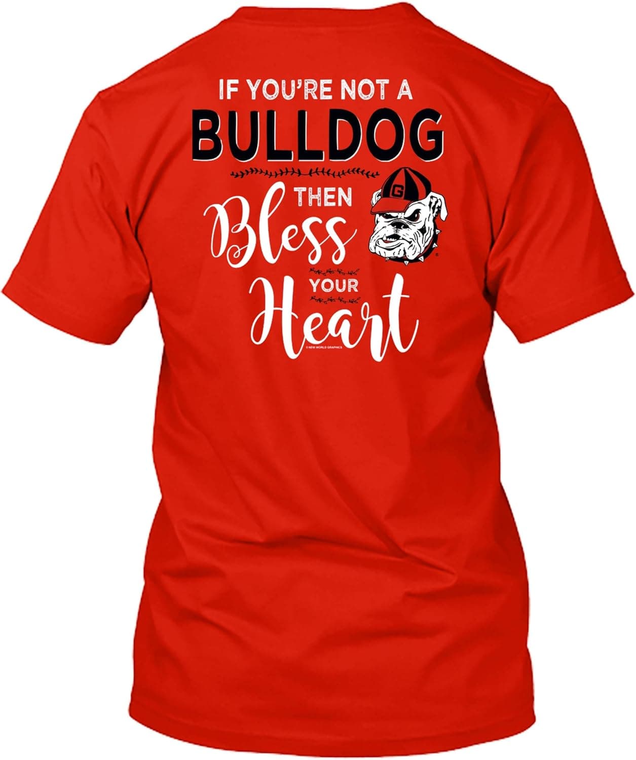 New World Graphics NCAA Bless Your Heart T-Shirt