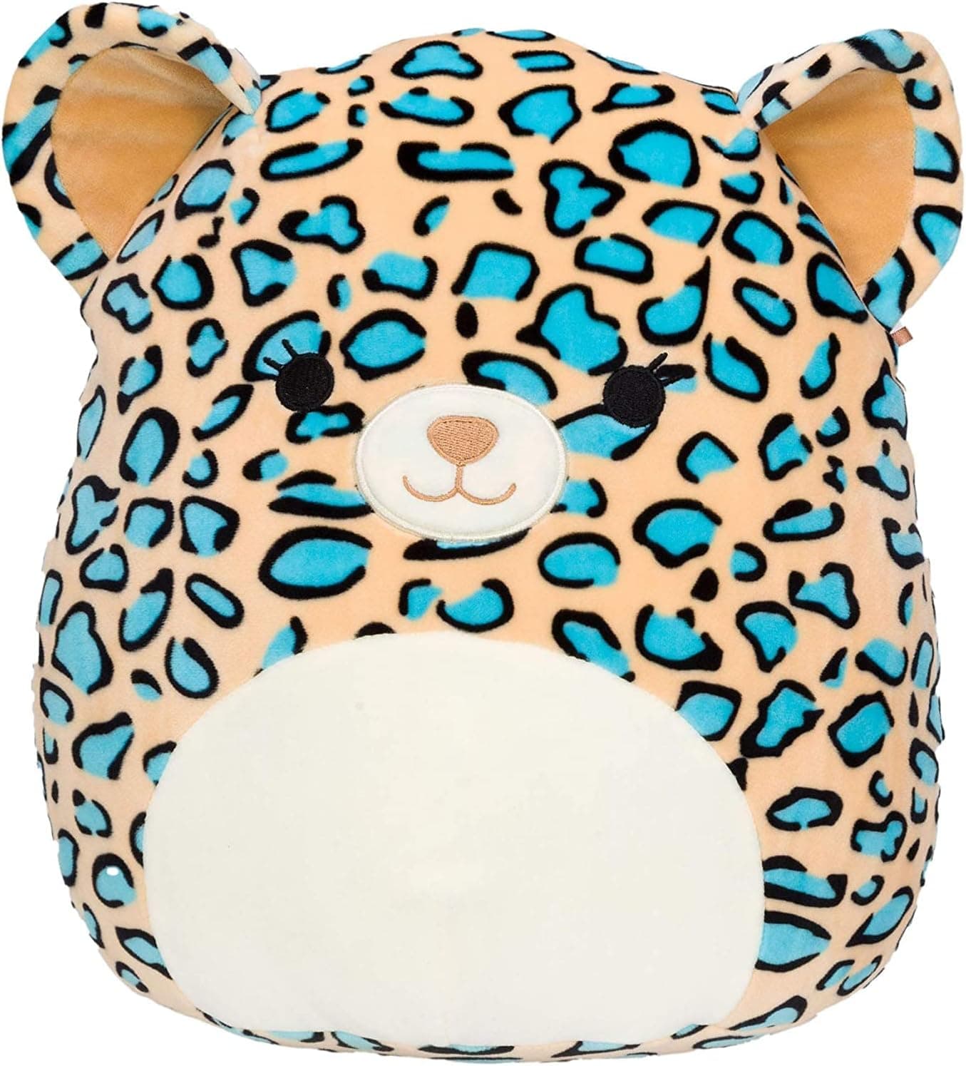 YEBF 8 inch Inch Teal Leopard Plush Compatible with Leopard squishmallow cat squishmallow Official Kellytoy 8 inch Soft Plush Squishy Toy Liv The Teal Leopard (1.2)