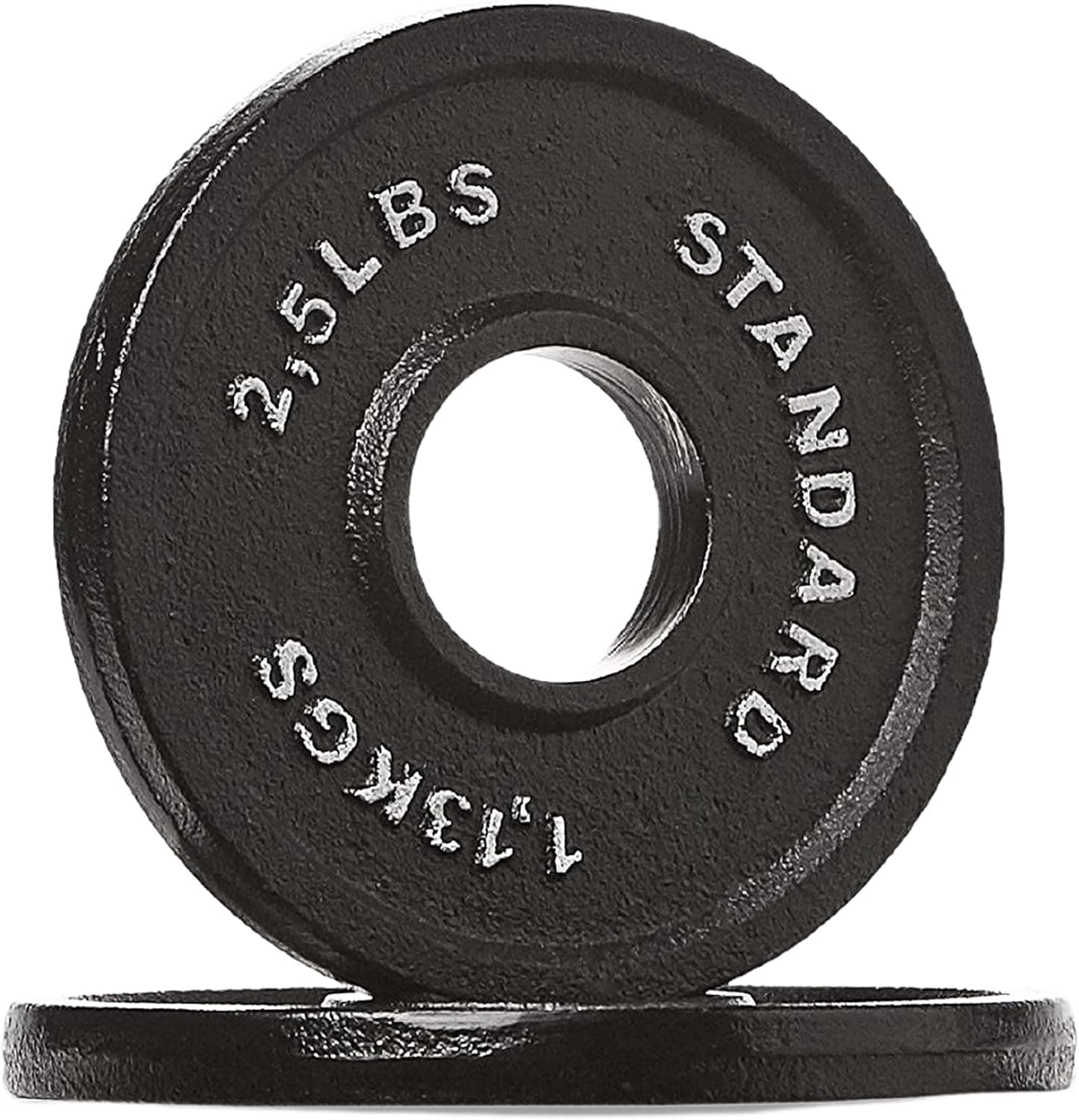 REP FITNESS Iron Plates for Weightlifting Barbell Standard for Home Gym. Available in Pairs or Sets