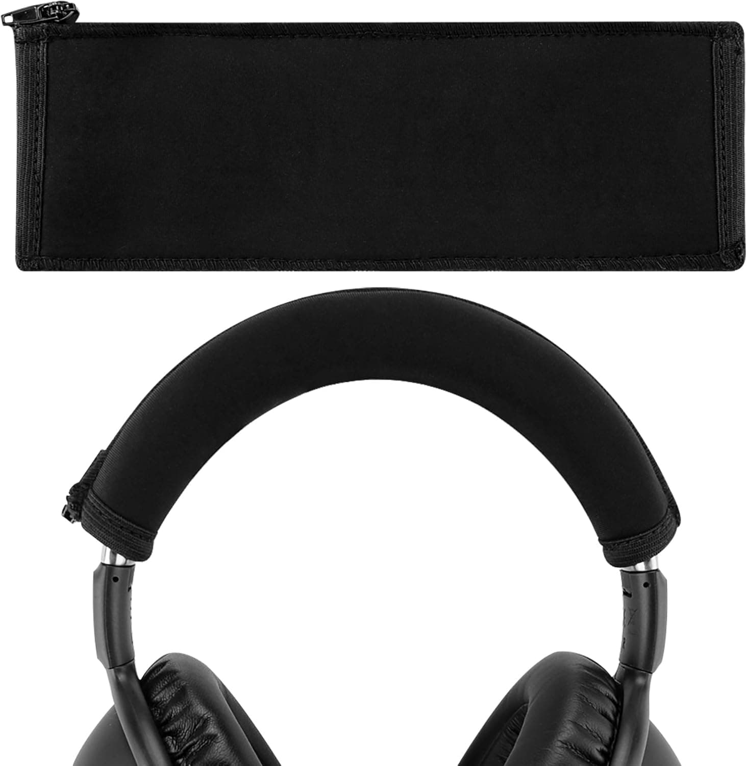 Geekria Headband Cover Compatible with Sennheiser PXC 550, PXC 550 II Wireless Noise-Canceling Headphones, Headband Cushion/Headband Protector Repair Parts/Easy DIY Installation No Tool Needed