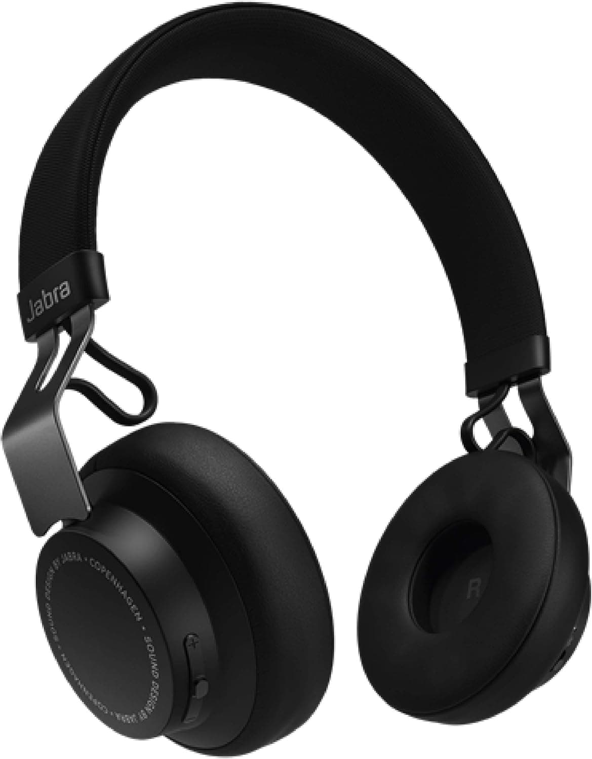 Jabra Move Style Edition, Black – Wireless Bluetooth Headphones with Superior Sounds Quality, Long Battery Life, Ultra-Light and Comfortable Wireless Headphones, 3.5 mm Jack Connector Included