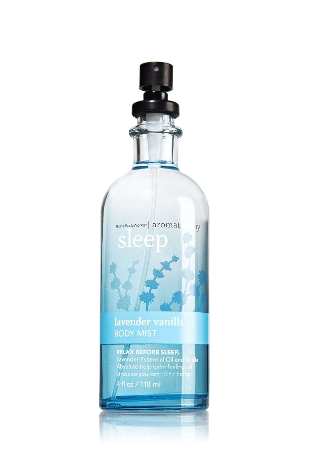 Bath and Body Works Aromatherapy Sleep Lavender Vanilla Body Mist, 4.0 FL Ounce